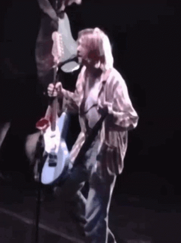 Kurt Cobain Nirvana GIF - Kurt Cobain Nirvana 90s GIFs