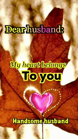 dear husband my heart belongs to you handsome husband poster