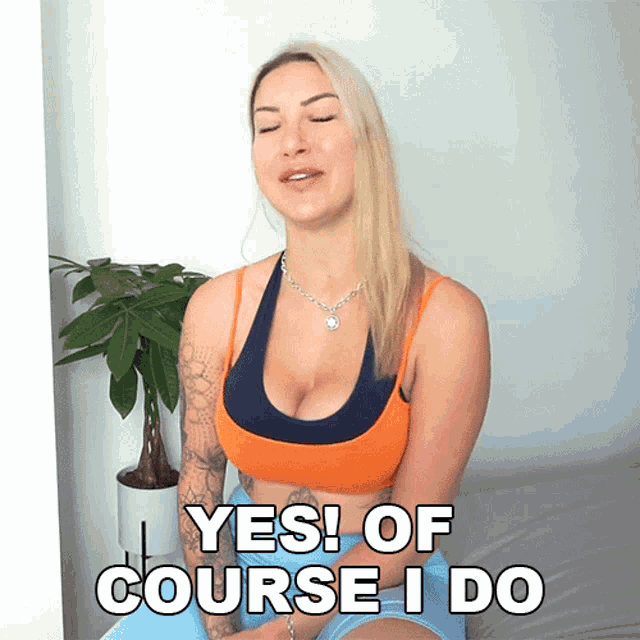 Yes Of Course I Do GIF - Yes Of Course I Do Tracy Kiss GIFs