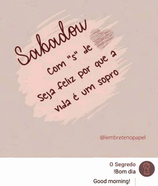 a drawing of a heart with the words sabadou on it