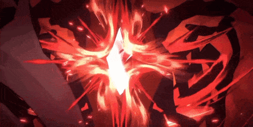 a red light is coming out of a hole in a dark room