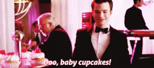 Chriscolfer Glee GIF