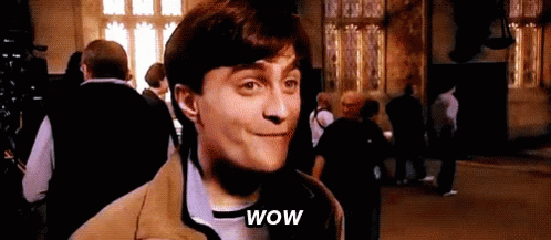 Daniel Radcliffe Wow GIF - Daniel Radcliffe Wow Amazed GIFs