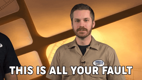Rlm Redlettermedia GIF - Rlm Redlettermedia This Is All Your Fault GIFs