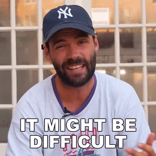 It Might Be Difficult Isaiah GIF - It Might Be Difficult Isaiah Isaiah Photo GIFs