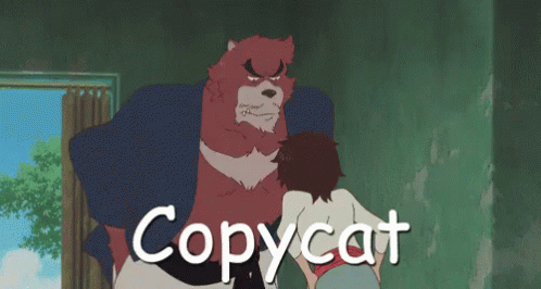 Copy Cat GIF - Copycat Furry GIFs