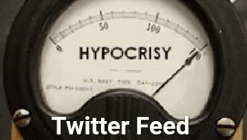 Hypocrisy Twitter GIF - Hypocrisy Twitter Hypocrite GIFs