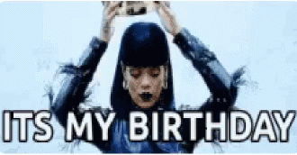 Rihanna Its My Birthday GIF - Rihanna Its My Birthday Birthday GIFs