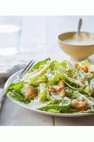 Easy Homemade Caesar Salad GIF - Easy Homemade Caesar Salad GIFs