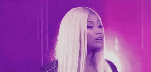 Nicki Minaj Flattered GIF - Nicki Minaj Flattered Oh My GIFs