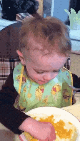 Kid Child GIF - Kid Child Eating Out GIFs