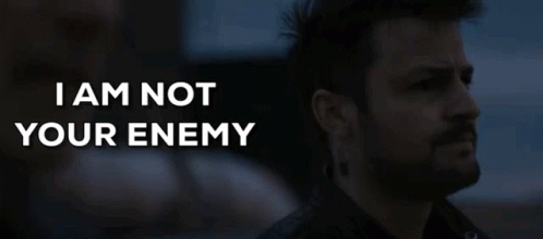 Tyler Hynes Not Your Enemy GIF - Tyler Hynes Not Your Enemy GIFs