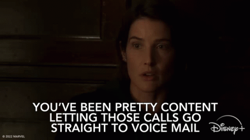 Youve Been Pretty Content Letting Those Calls Go Straight To Voice Mail Maria Hill GIF - Youve Been Pretty Content Letting Those Calls Go Straight To Voice Mail Maria Hill Cobie Smulders GIFs