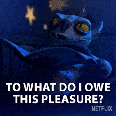 To What Do I Owe This Pleasure Notenrique GIF - To What Do I Owe This Pleasure Notenrique Trollhunters Tales Of Arcadia GIFs