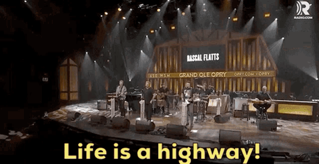 Rascal Flatts Life Is A Highway GIF - Rascal Flatts Life Is A Highway Highway GIFs