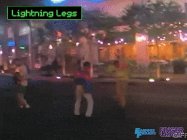 Mike Ross Lightning Legs GIF - Mike Ross Lightning Legs 1988 The Movie GIFs
