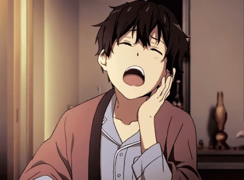 Yawn Tired GIF - Yawn Tired Anime GIFs