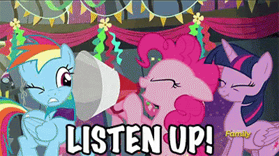 Listen Up GIF - Listen Mlp My Little Pony GIFs