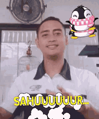 Manin White Shirt Dancing GIF