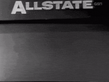 allstate gsn is written on a black background