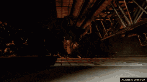 a picture of an alien from the movie aliens is shown