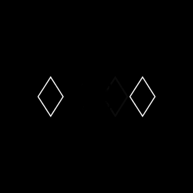 a black background with a white outline of an exo logo