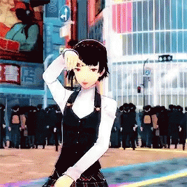 Persona5 Dance GIF - Persona5 Dance Makoto Niijima GIFs