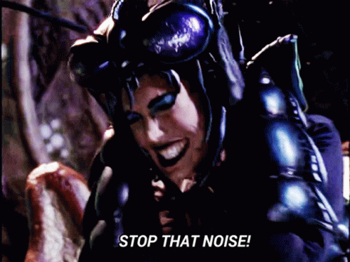 Stop That Noise Be Quiet GIF - Stop That Noise Be Quiet Trakeena GIFs