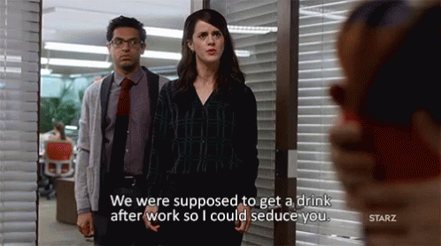 We Were Supposed To Get A Drink After Work GIF - After Work Drink After Work Seduce GIFs