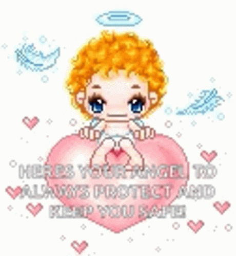 Hearts Angel Love GIF - Hearts Angel Love Baby GIFs