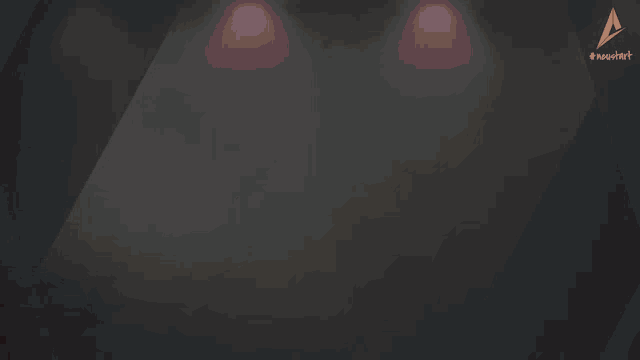 a blurred image of a person with a green arrow pointing to the right