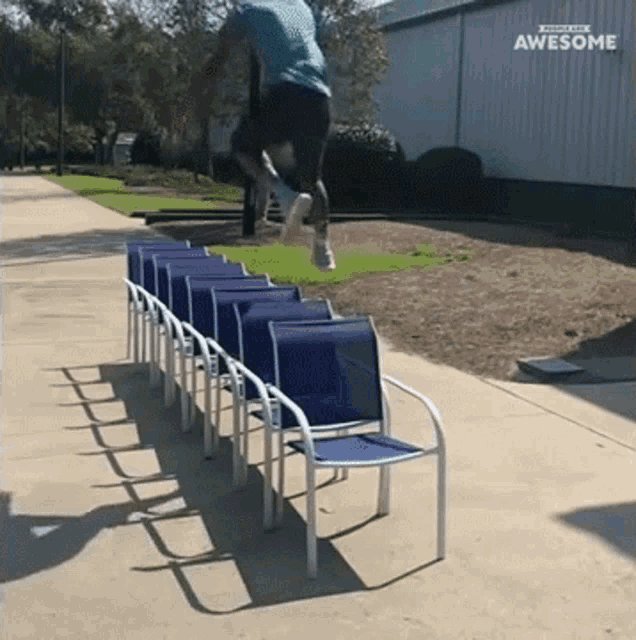 Long Jump People Are Awesome GIF - Long Jump People Are Awesome Exhibition GIFs