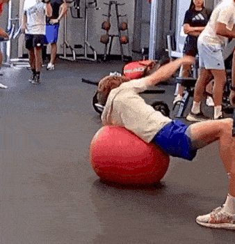 Andrey Rublev Exercise Ball GIF - Andrey Rublev Exercise Ball Tennis GIFs