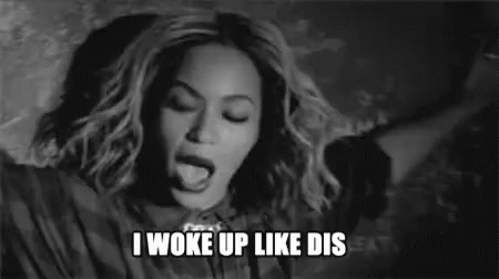 Queenb Beyonce GIF - Queenb Beyonce I Woke Up Like Dis GIFs