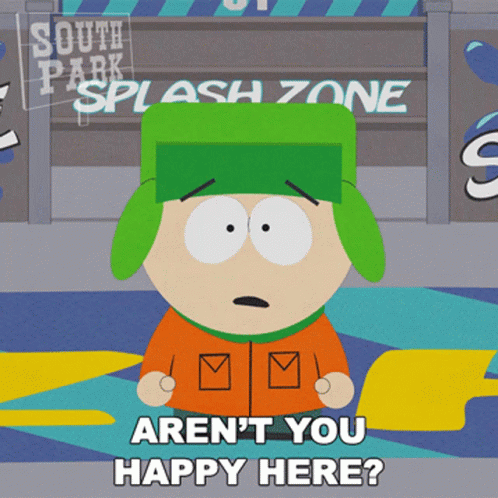 Arent You Happy Here Kyle Broflovski GIF - Arent You Happy Here Kyle Broflovski South Park GIFs