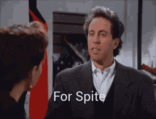 Spite Seinfeld GIF - Spite Seinfeld Jerry GIFs
