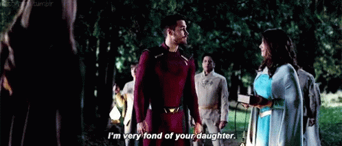 Im Very Found Of Your Daughter Supergirl GIF - Im Very Found Of Your Daughter Supergirl Chris Wood GIFs
