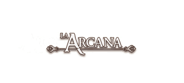 a logo for la arcana and an amazon logo