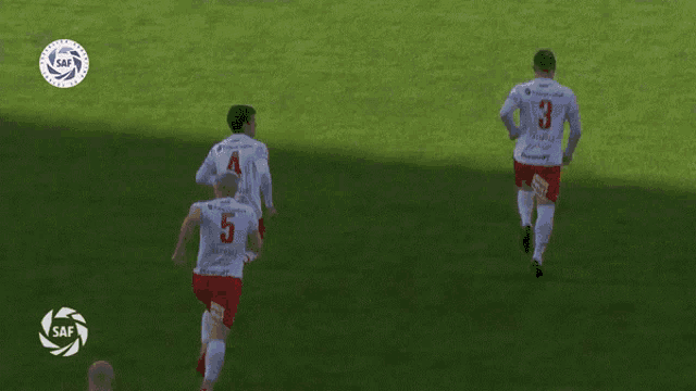a soccer player with the number 3 on the back of his shirt