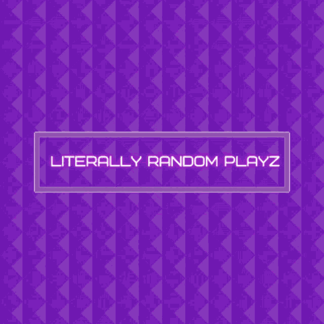 a sign that says literally random playz subscribe on it