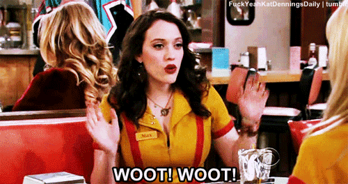 a woman in a yellow and red uniform says wooti woot