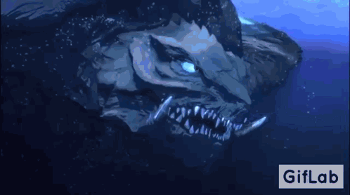 Gamera Gamera Rebirth GIF - Gamera Gamera Rebirth Gamera And Zigra Charge Each Other GIFs