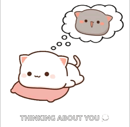 Thinking Of You Peach Cat Think GIF - Thinking Of You Peach Cat Think Peach Cat Mochi Cat GIFs