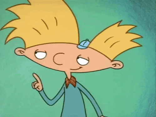 One Thing Hey Arnold GIF - One Thing Hey Arnold Pointing Up GIFs