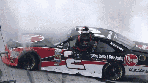a race car with the number 2 on the side of it