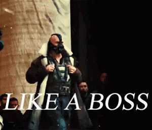 Bane Is Boss GIF - Im The Boss Im A Boss Like A Boss GIFs