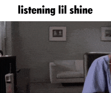Lil Shine Listening Lil Shine GIF - Lil Shine Listening Lil Shine Listening To Lil Shine GIFs