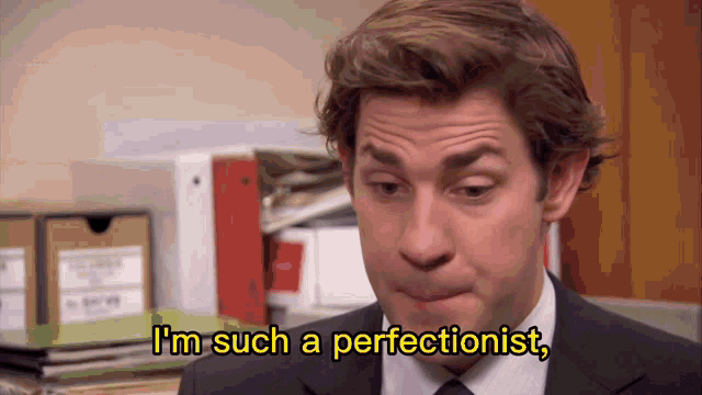 Ryan Howard Im Such A Perfectionist GIF - Ryan Howard Im Such A Perfectionist That I Kind Of Rather Not Do It At All GIFs