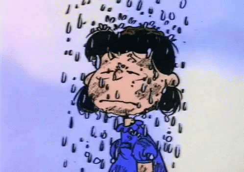 Lucy Peanuts GIF - Lucy Peanuts Rainy Day GIFs