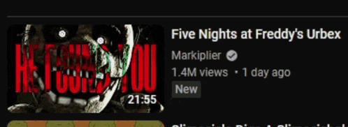 five nights at freddy 's urbex has 1.4m views